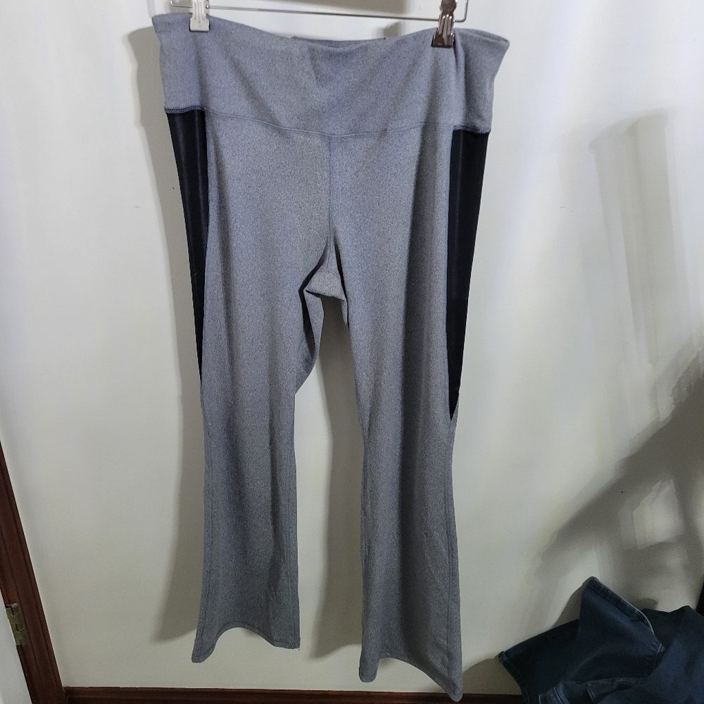Nine West Women's Active Sportswear Gray Heather Training Sweatpants, Size XL